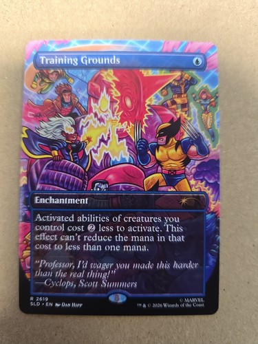 Training grounds card 2619 - -, #2619